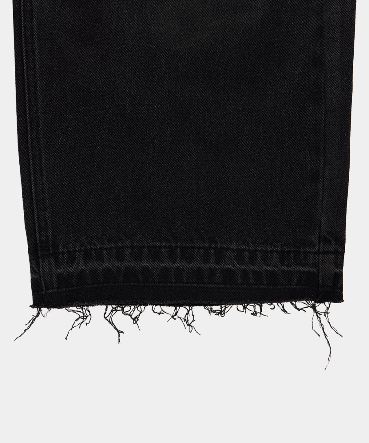 메종미네드(MAISON MINED) HAND PAINT FADED DENIM PANTS BLACK