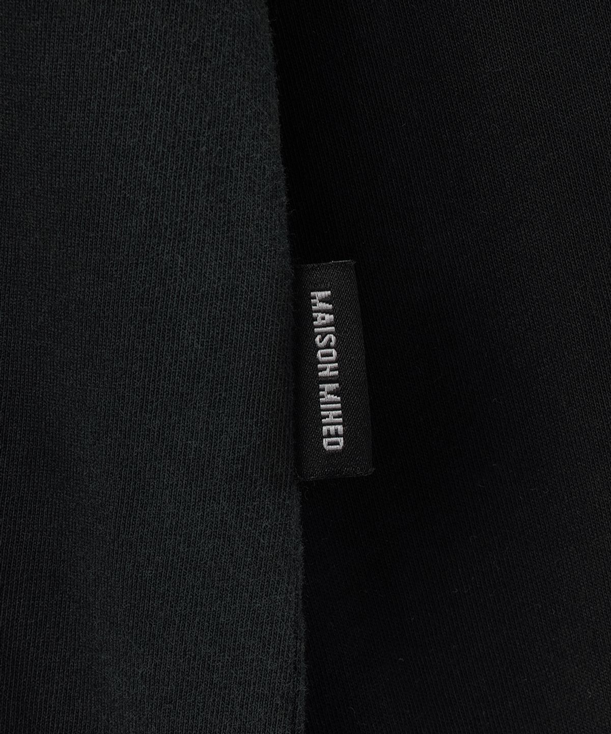 메종미네드(MAISON MINED) CELTIC CROSS LONG SLEEVE WASHED BLACK
