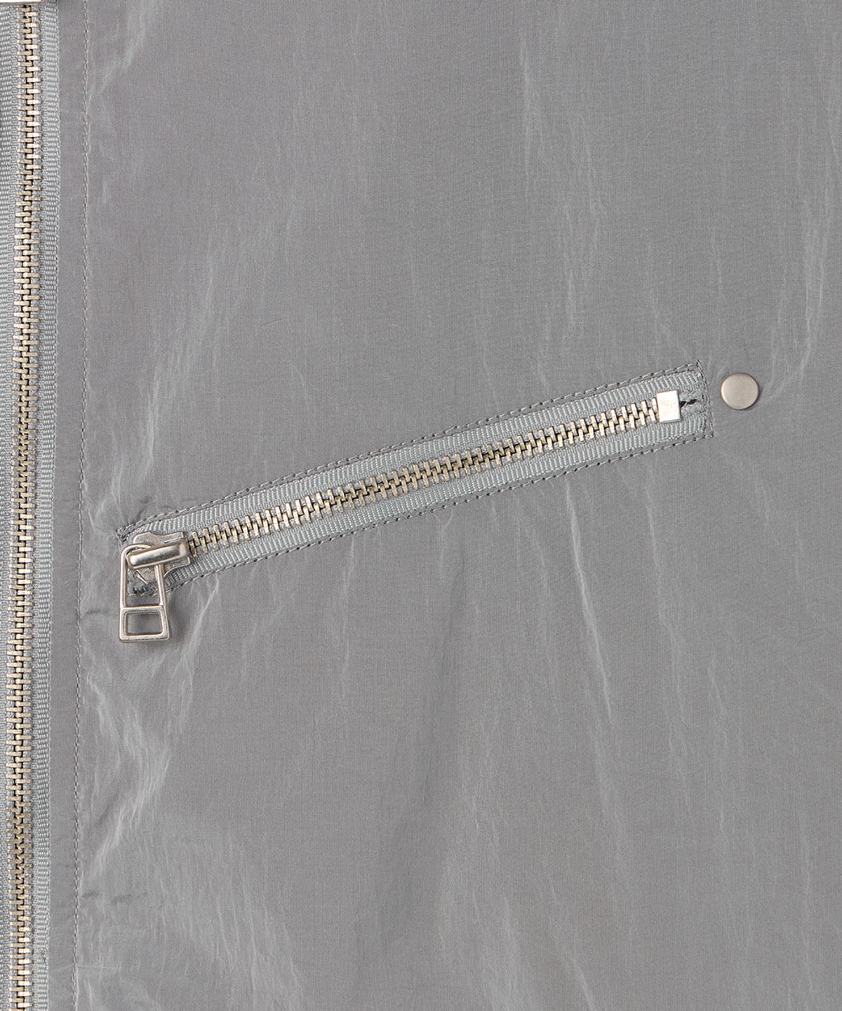 메종미네드(MAISON MINED) LIGHT-WEIGHT RIDER JACKET LIGHT GRAY