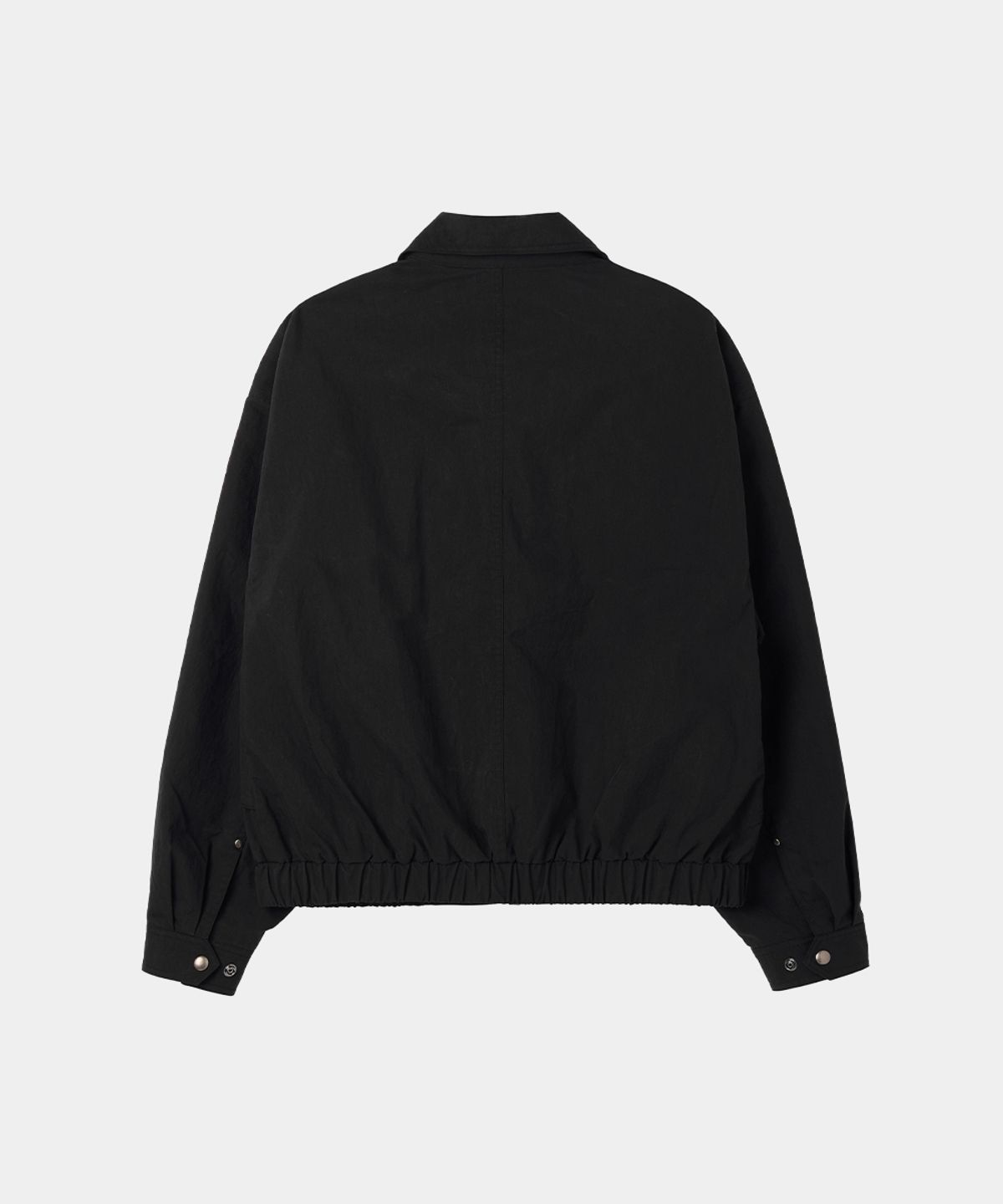메종미네드(MAISON MINED) OVERLAYED POCKET BLOUSON BLACK
