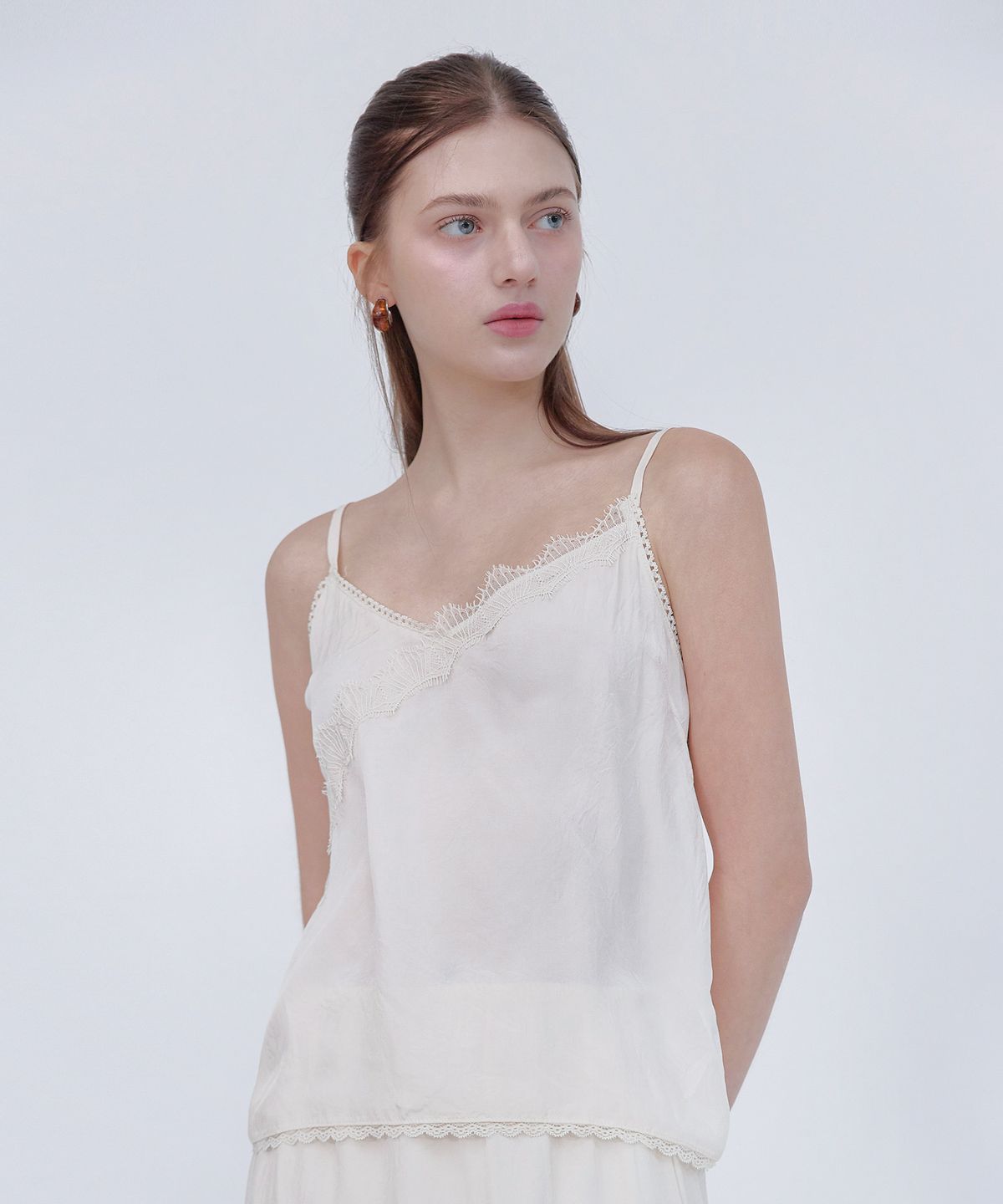 스르비(SELEVER) Lace Slip Cami Top_3 color