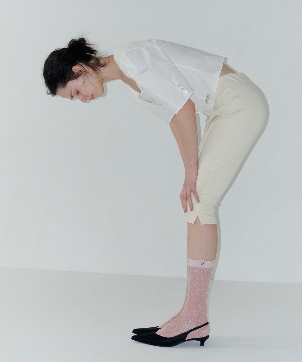 오버듀플레어(OVERDUEFLAIR) SQUARE NECK VOLUME BLOUSE_WHITE