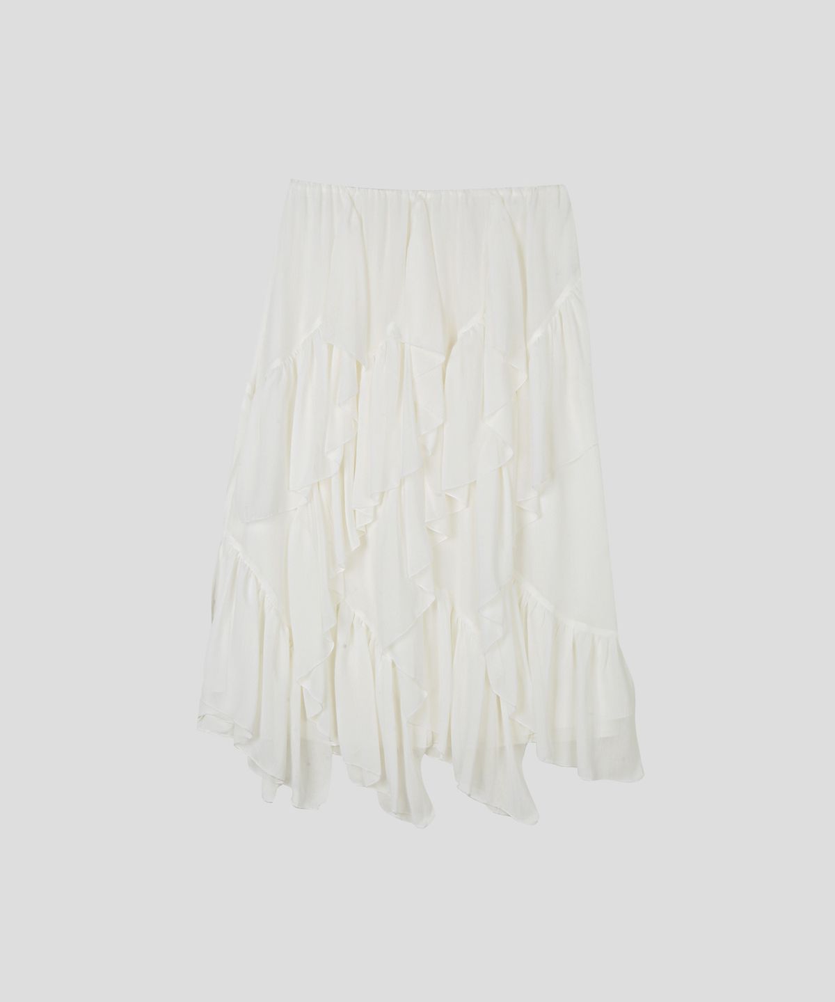 스르비(SELEVER) Falling Ruffle Skirt_3 color