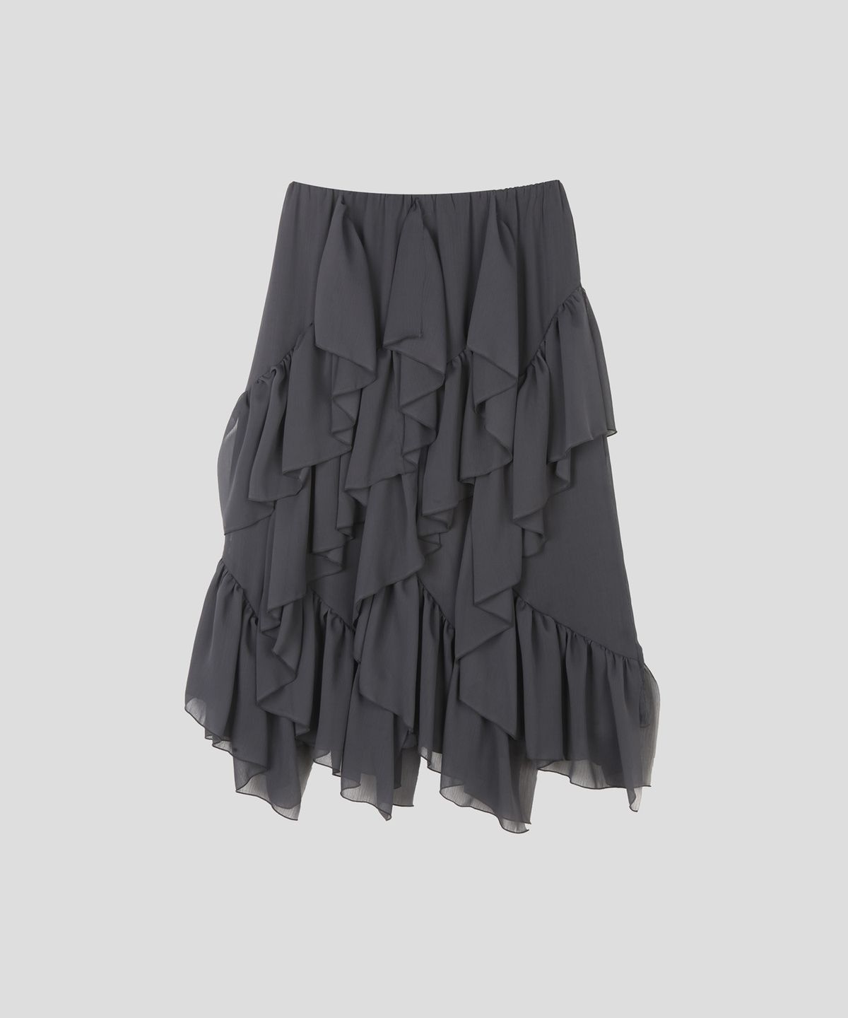스르비(SELEVER) Falling Ruffle Skirt_3 color