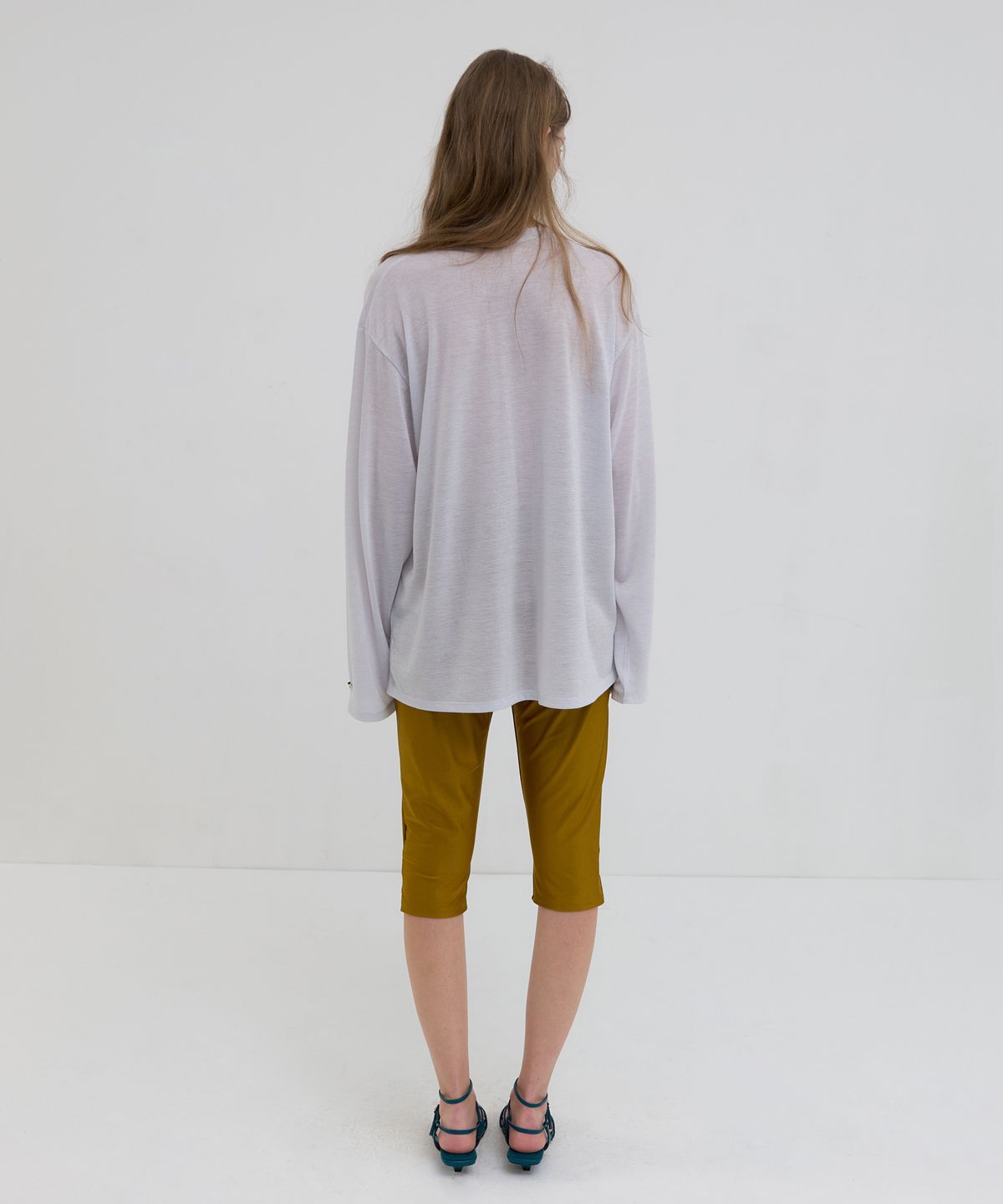 오버듀플레어(OVERDUEFLAIR) STRIPE LONG SLEEVE T-SHIRT_SILVER