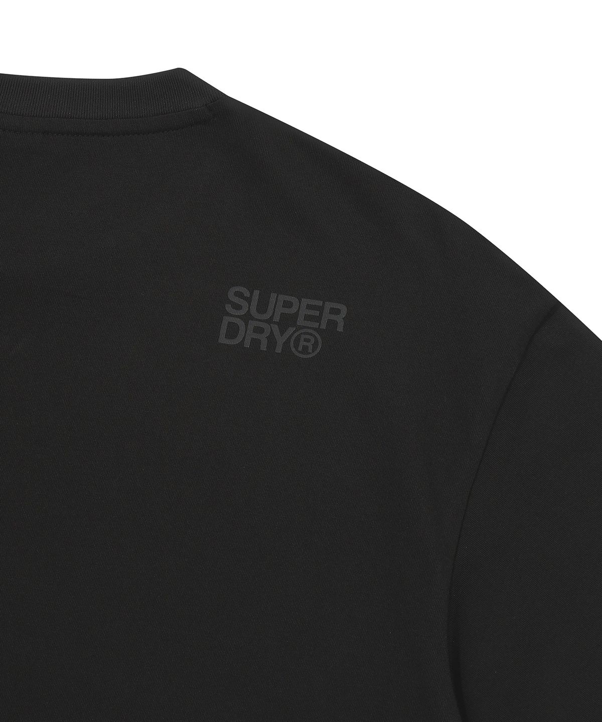 슈퍼드라이(SUPERDRY) 코어 로고 티셔츠 블랙 SDUISCQ65BLK