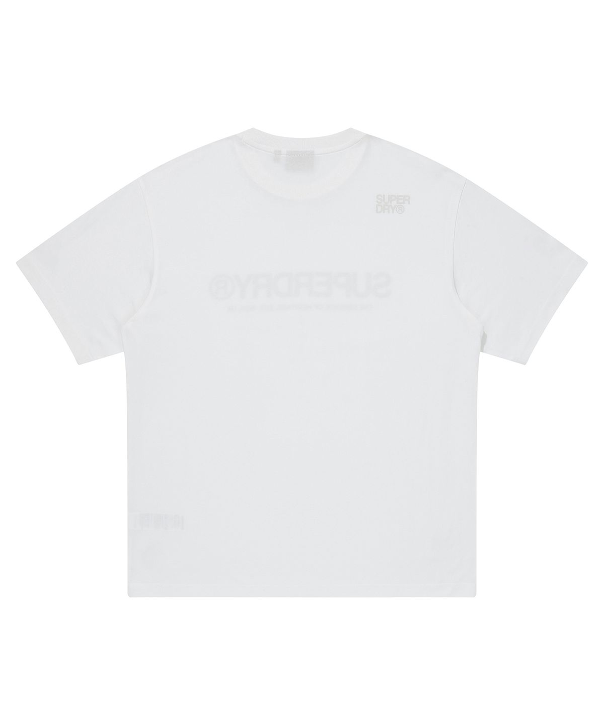 슈퍼드라이(SUPERDRY) 코어 로고 티셔츠 화이트 SDUISCQ65WHT