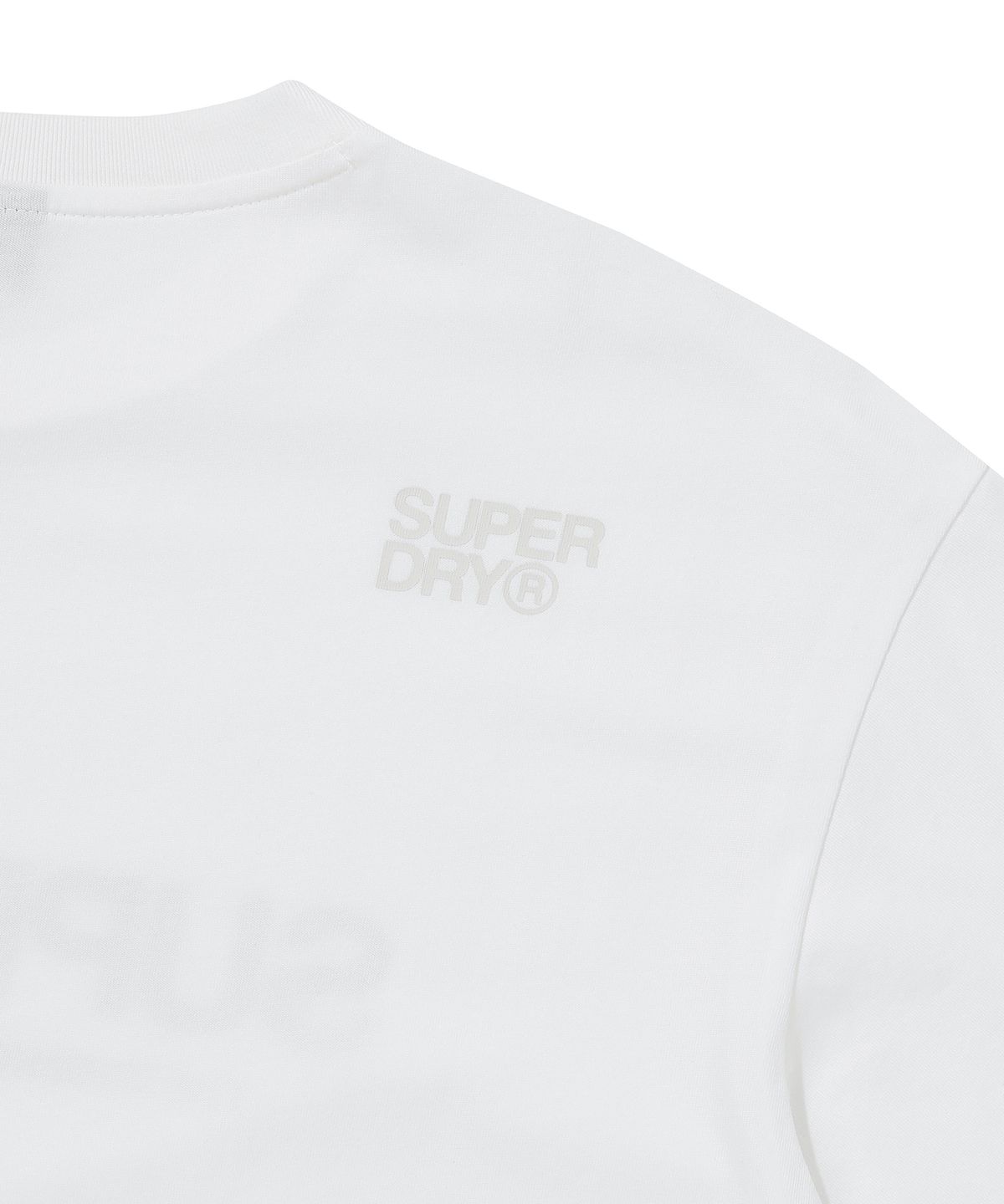 슈퍼드라이(SUPERDRY) 코어 로고 티셔츠 화이트 SDUISCQ65WHT