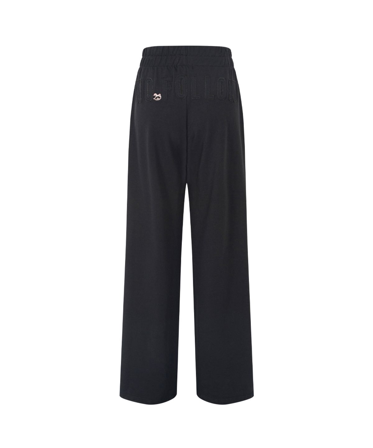 플리즈노팔로우(PLEASENOFOLLOW) Dorothy Logo Patch  Pants (Black)