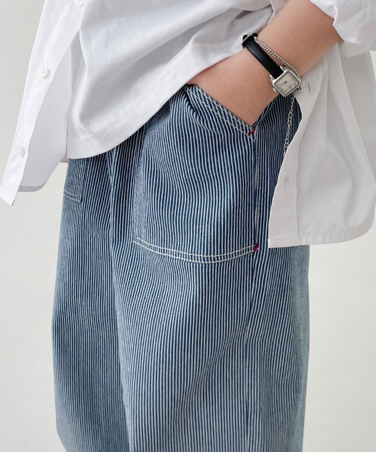 베리클로젯(BERRYCLOSET) 클래식 ST 데님 팬츠