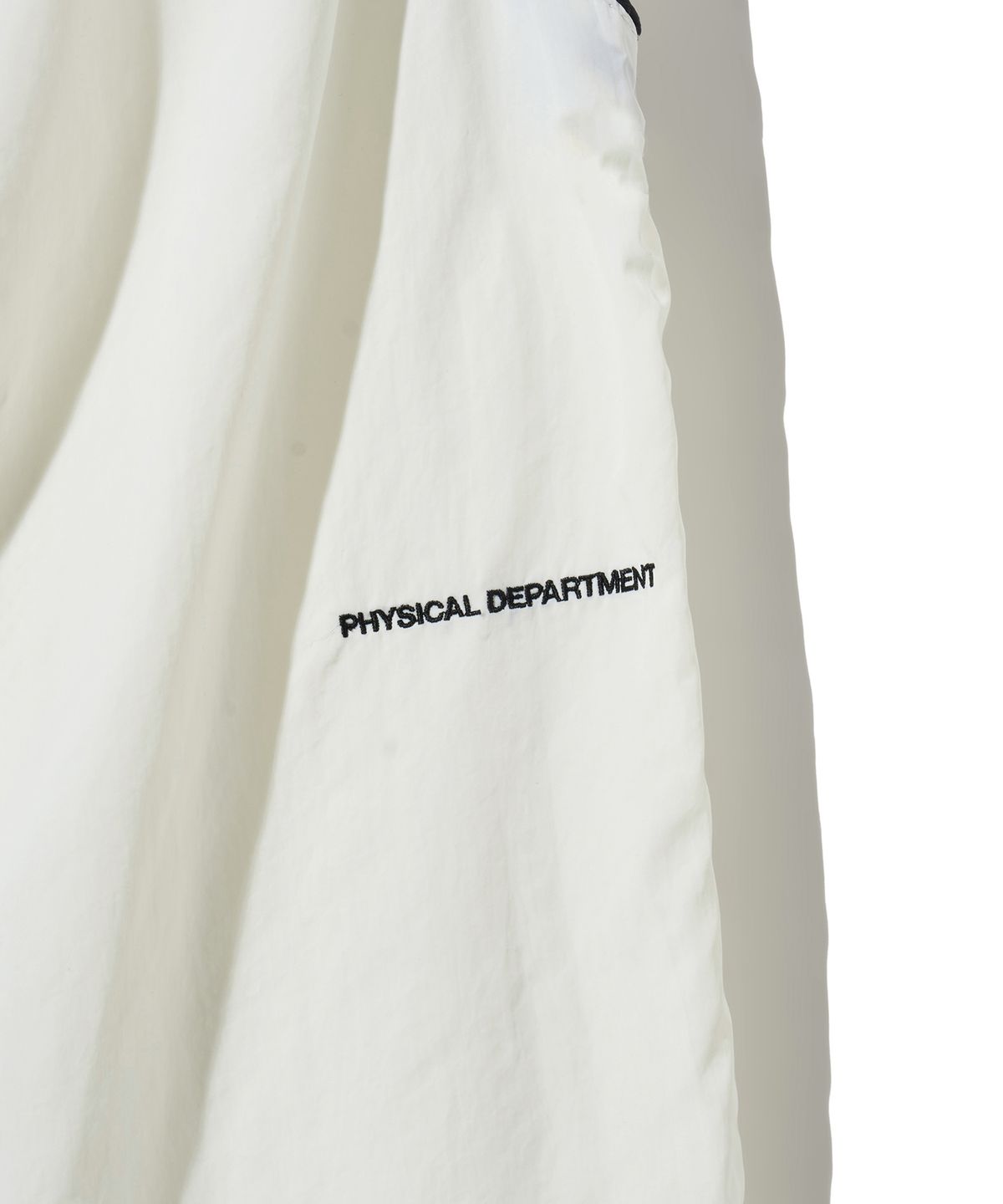 핍스 모터사이클(PHYPS MOTORCYCLE) Basic Logo nylon Track Pants Ivory
