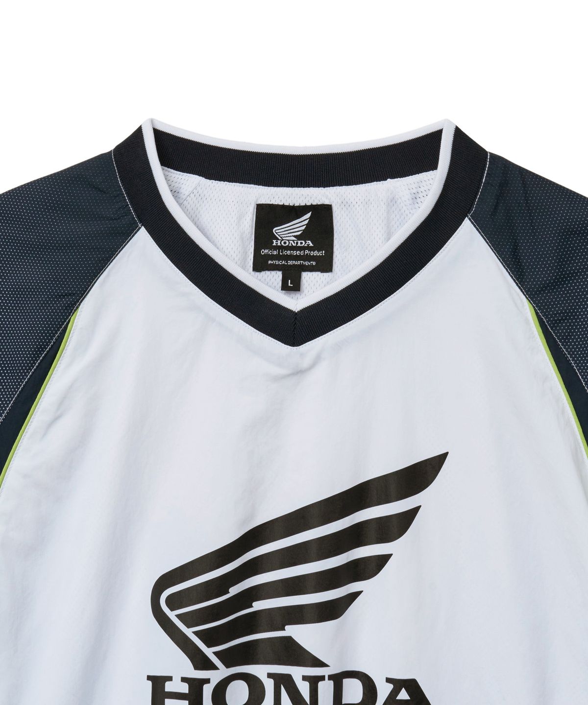 핍스 모터사이클(PHYPS MOTORCYCLE) Speed Track nylon Long sleeve White