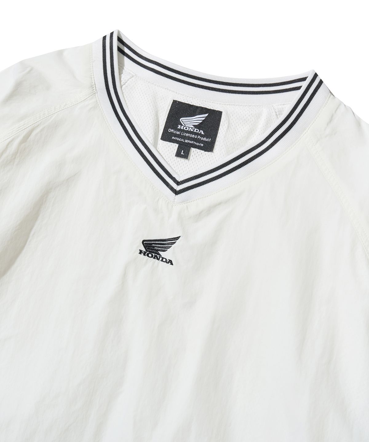 핍스 모터사이클(PHYPS MOTORCYCLE) Basic nylon Pocket Long Sleeve Ivory
