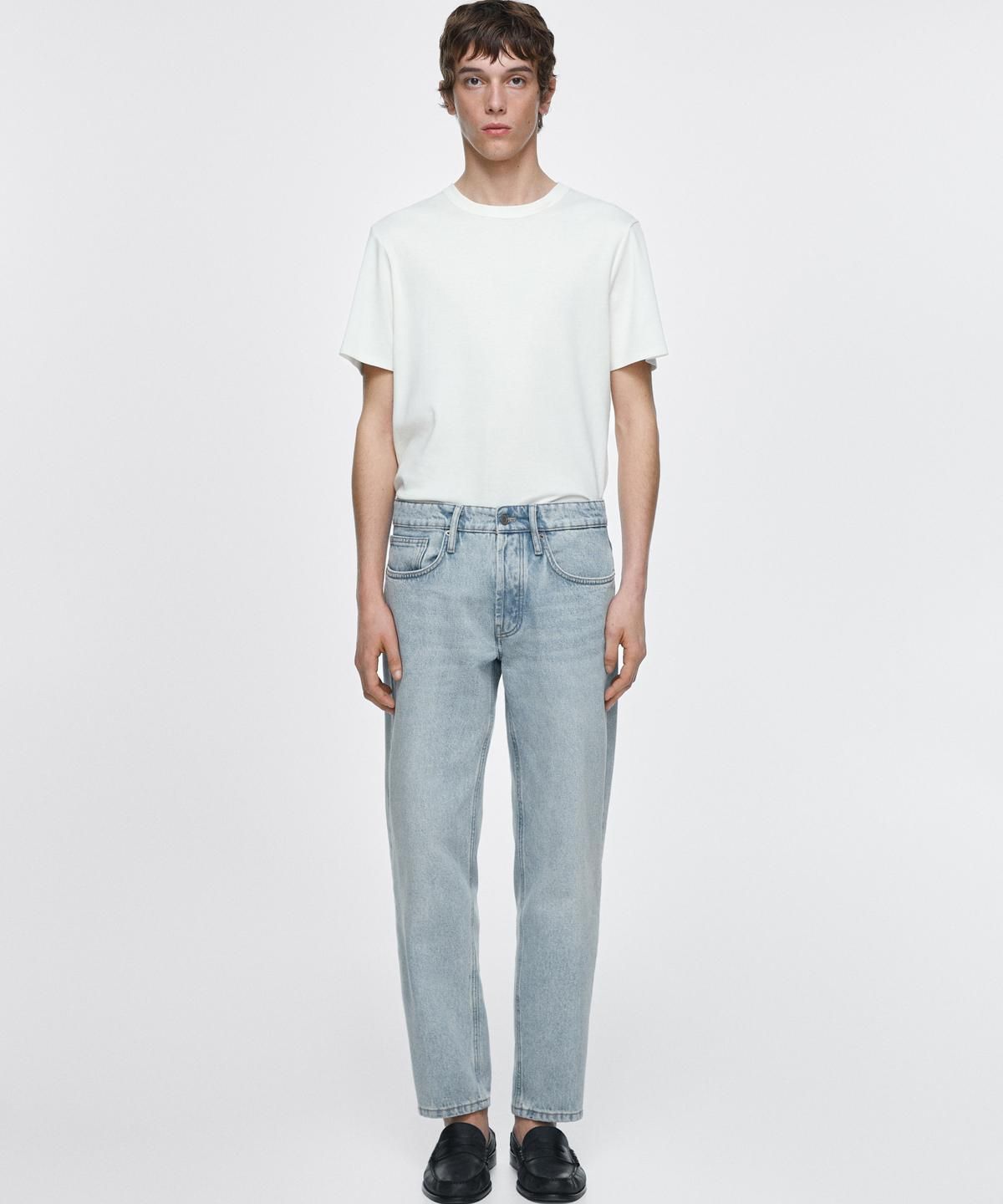 마시모두띠(MASSIMO DUTTI) 슬림 크롭핏 진