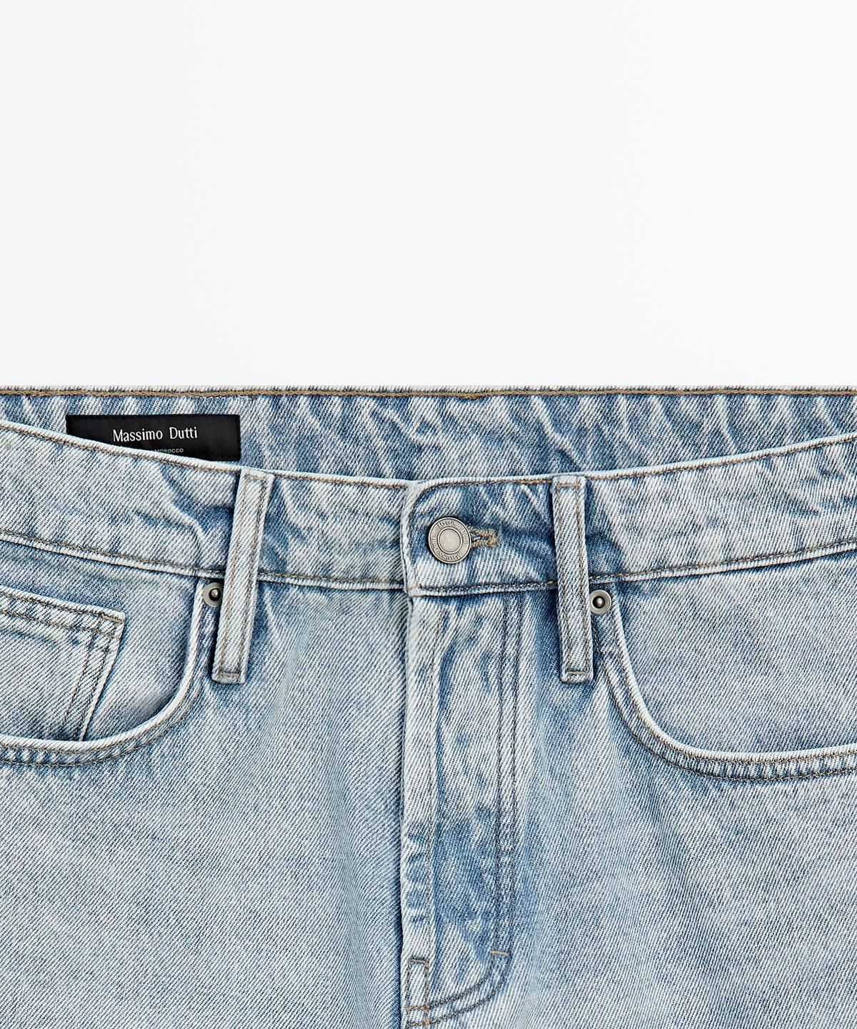 마시모두띠(MASSIMO DUTTI) 슬림 크롭핏 진