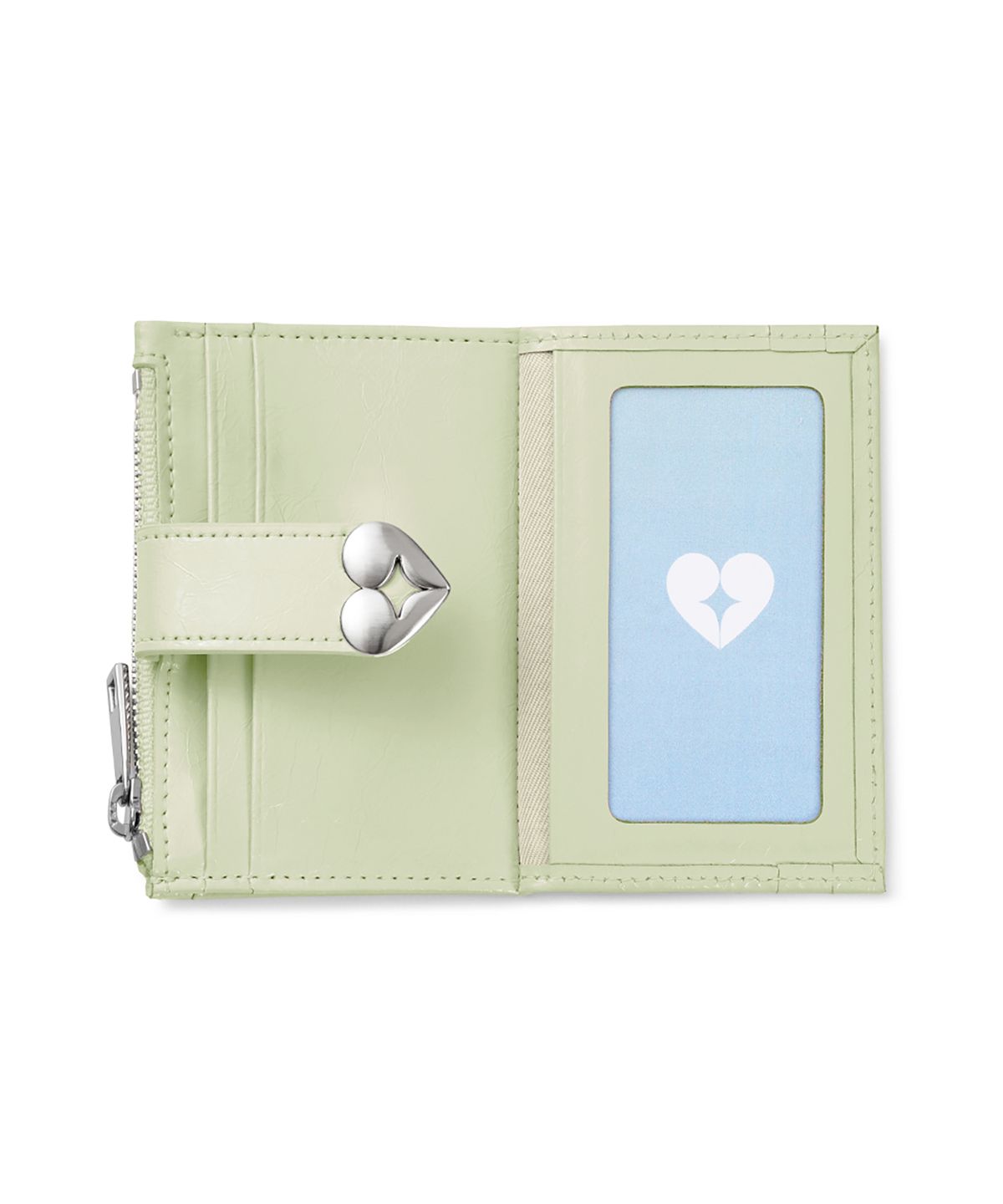 페넥(FENNEC) HEARTY BRIDGE POCKET MINI - PISTACHIO