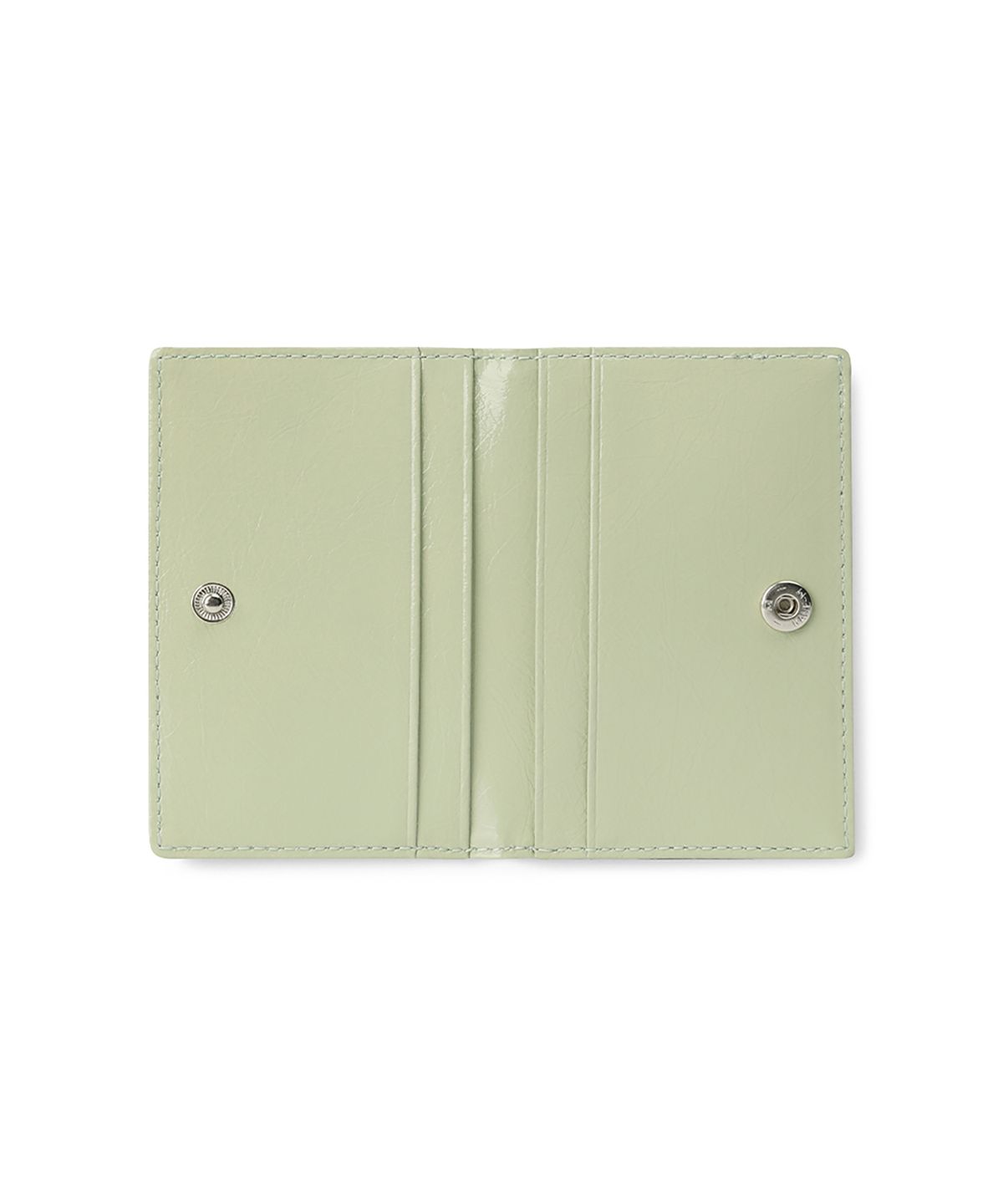 페넥(FENNEC) CRINKLE SOFT CARD CASE - PISTACHIO