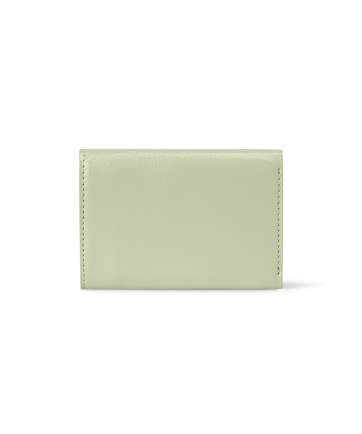 페넥(FENNEC) CRINKLE HALFMOON MINI WALLET - PISTACHIO