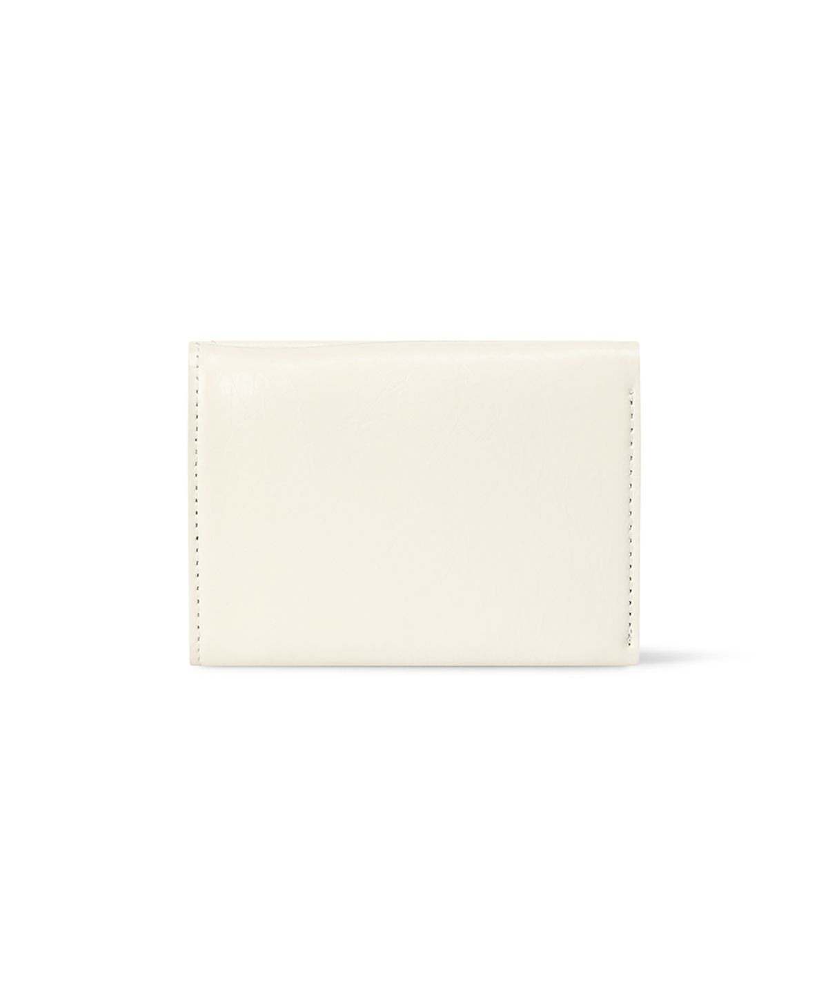 페넥(FENNEC) CRINKLE HALFMOON MINI WALLET - VANILLA