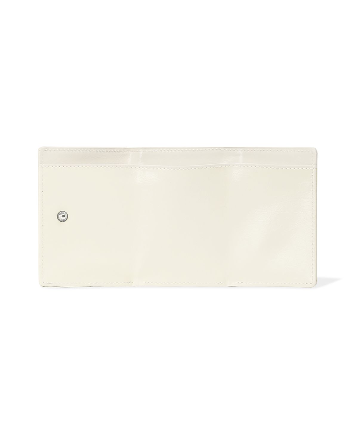 페넥(FENNEC) CRINKLE HALFMOON MINI WALLET - VANILLA