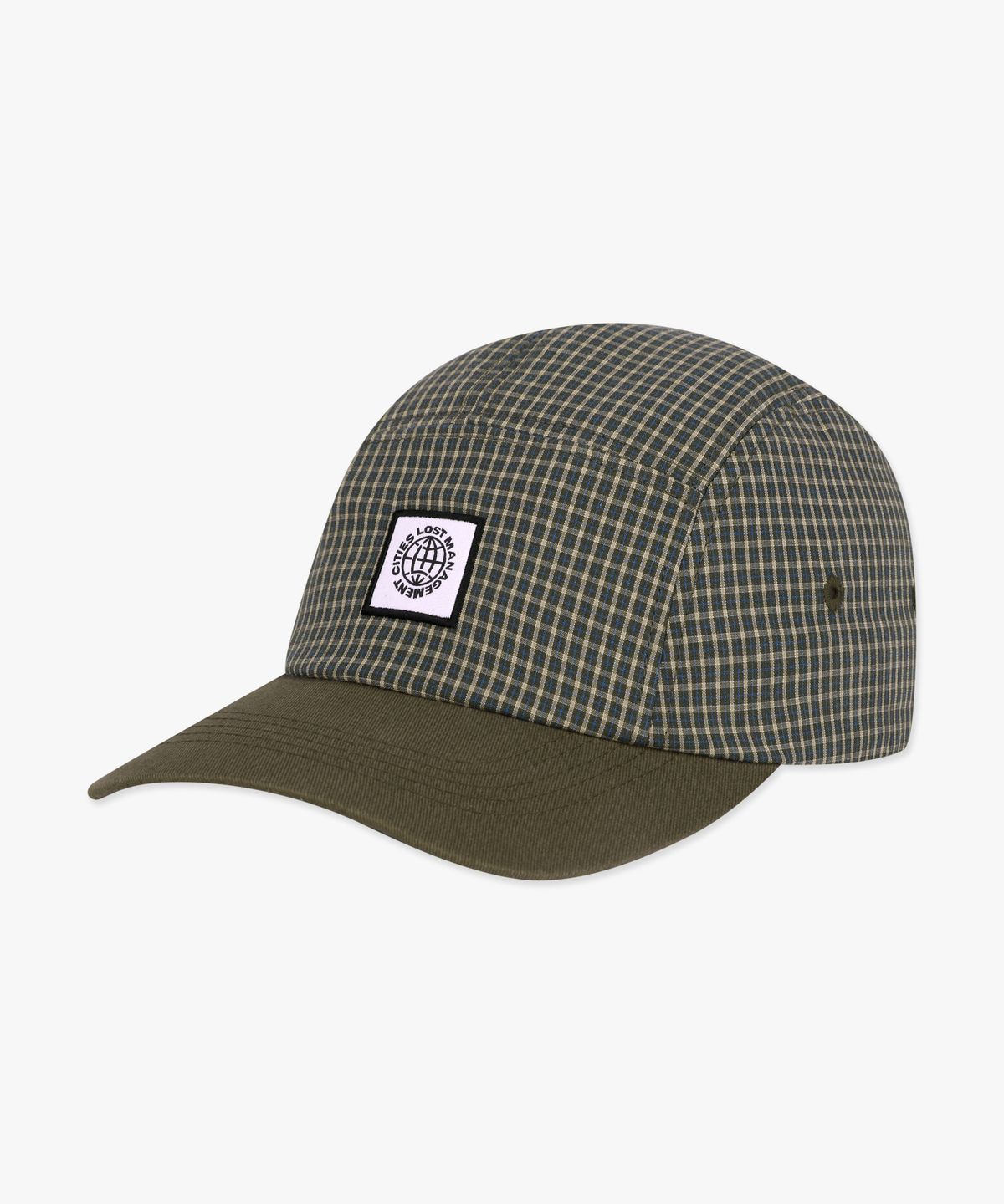 엘엠씨(LMC) GLOBE LABEL POINT CAMP CAP brown