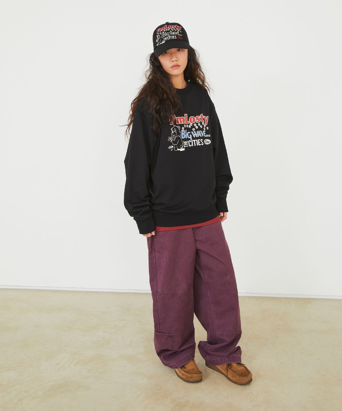 엘엠씨(LMC) LOSTY SWEATSHIRT heather gray