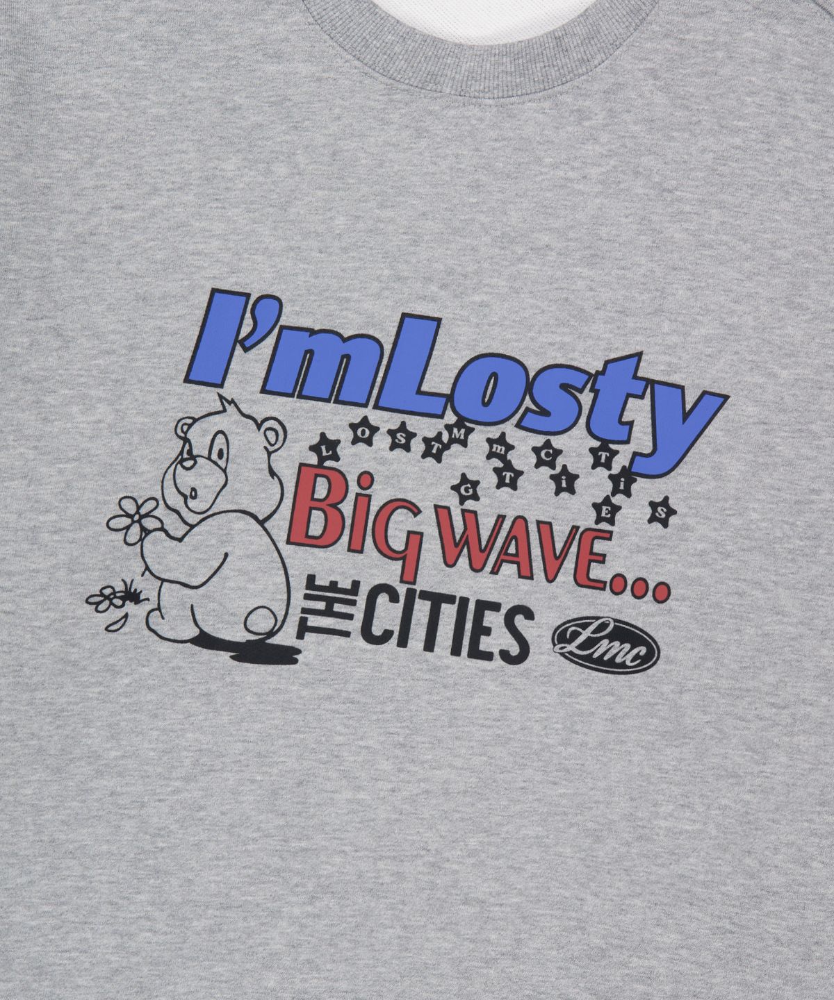 엘엠씨(LMC) LOSTY SWEATSHIRT heather gray