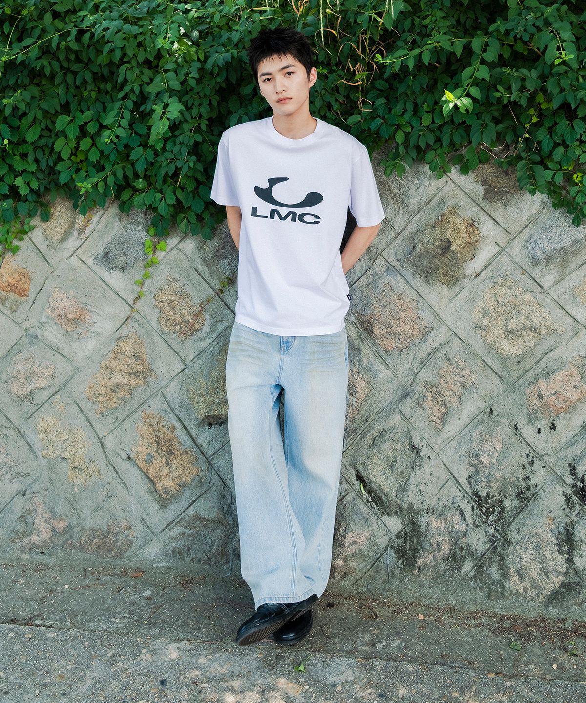 엘엠씨(LMC) DIRTY WASHED DENIM PANTS light blue
