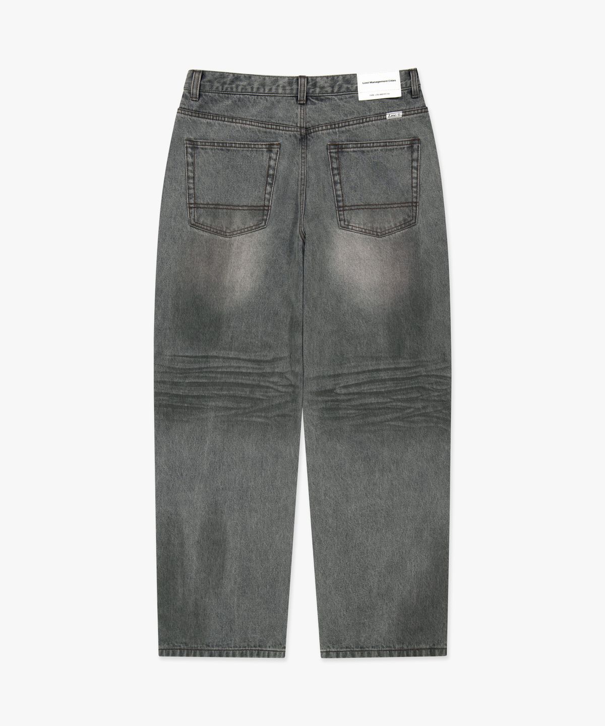엘엠씨(LMC) DIRTY WASHED DENIM PANTS gray
