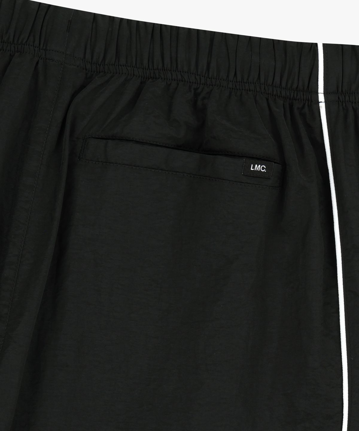 엘엠씨(LMC) PIPING TRACK PANTS black