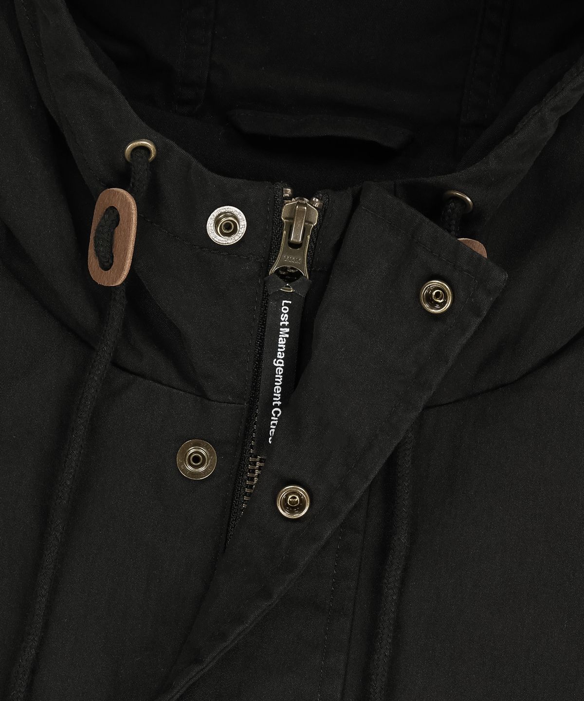 엘엠씨(LMC) OG HOODIE SAFARI JACKET black