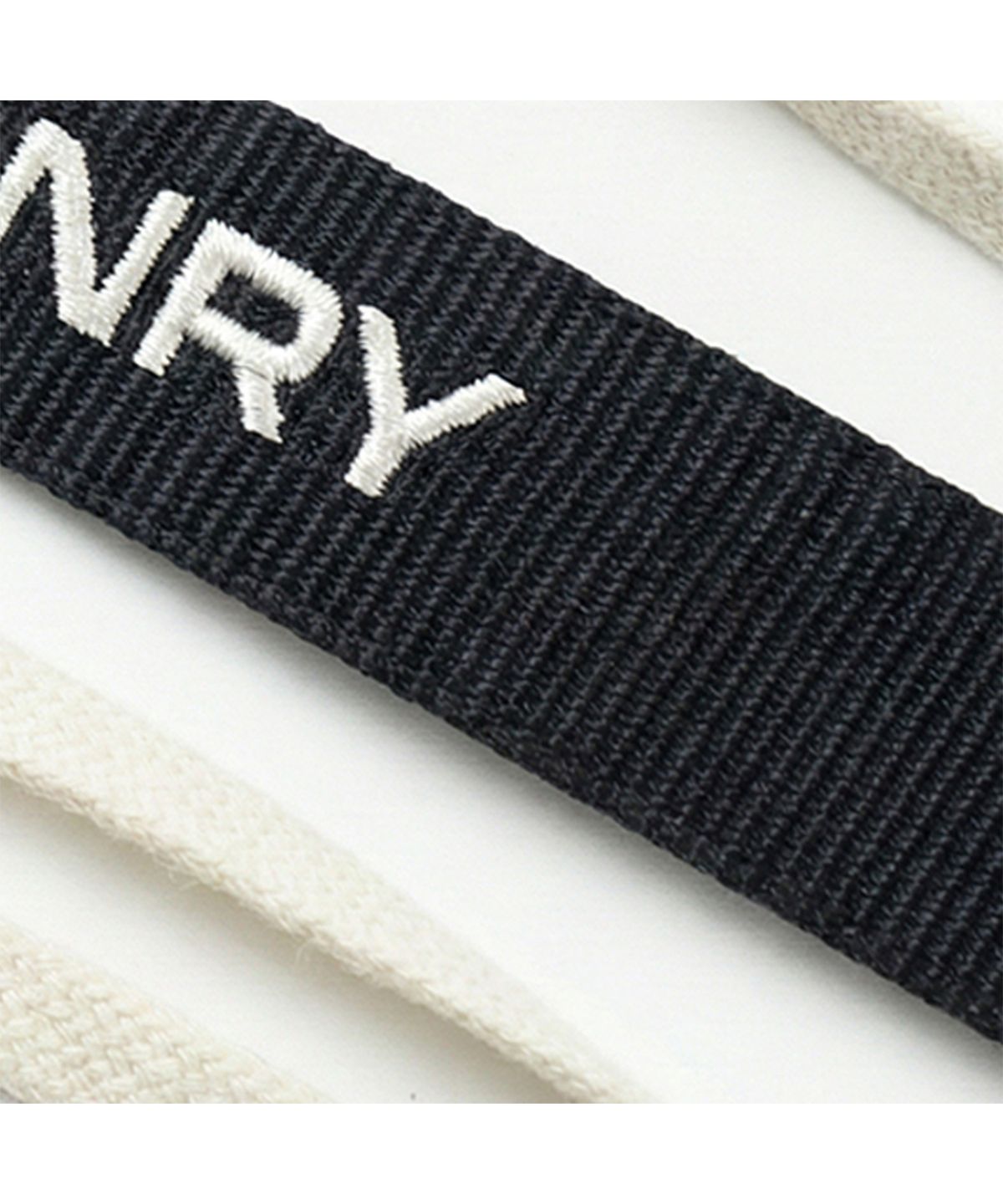 엑스트라오디너리(EXTRAORDINARY) EXODNRY DRAWSTRING BELT BLACK