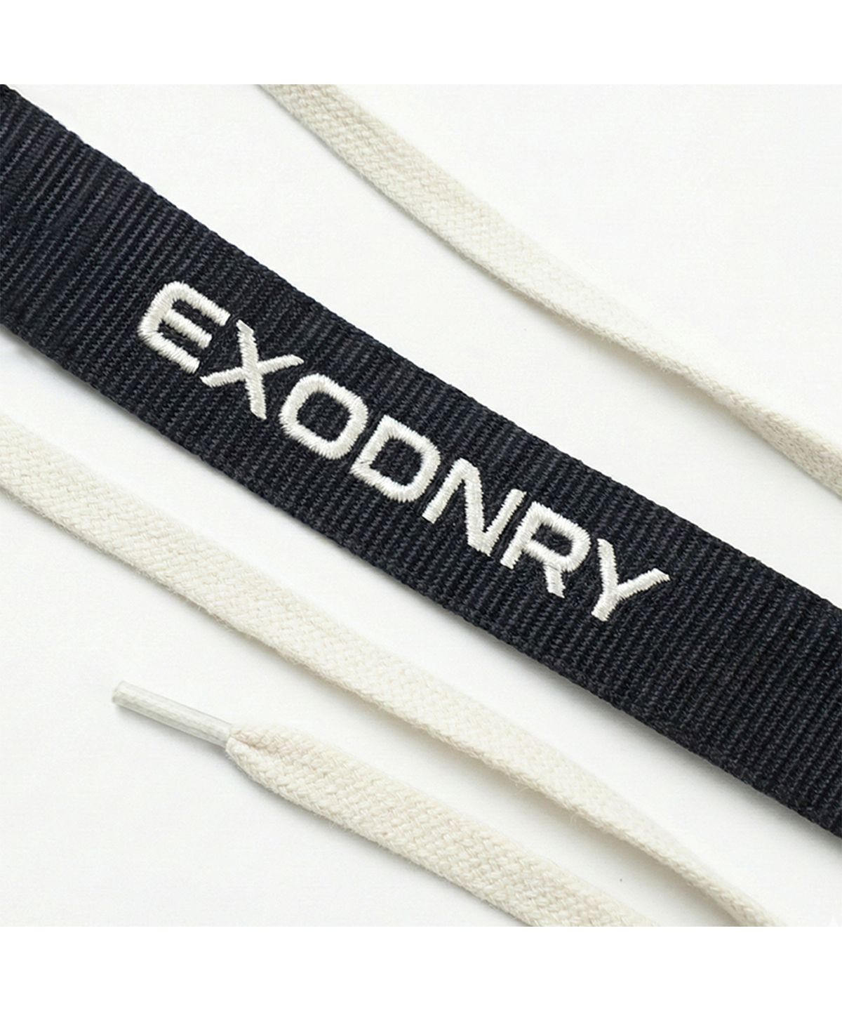 엑스트라오디너리(EXTRAORDINARY) EXODNRY DRAWSTRING BELT BLACK