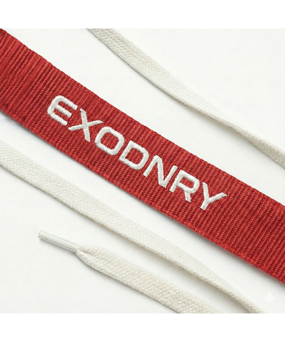 엑스트라오디너리(EXTRAORDINARY) EXODNRY DRAWSTRING BELT RED