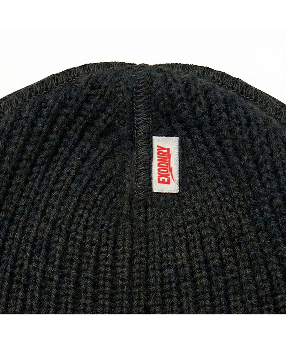 엑스트라오디너리(EXTRAORDINARY) REVERSIBLE BLANK BEANIE BLACK