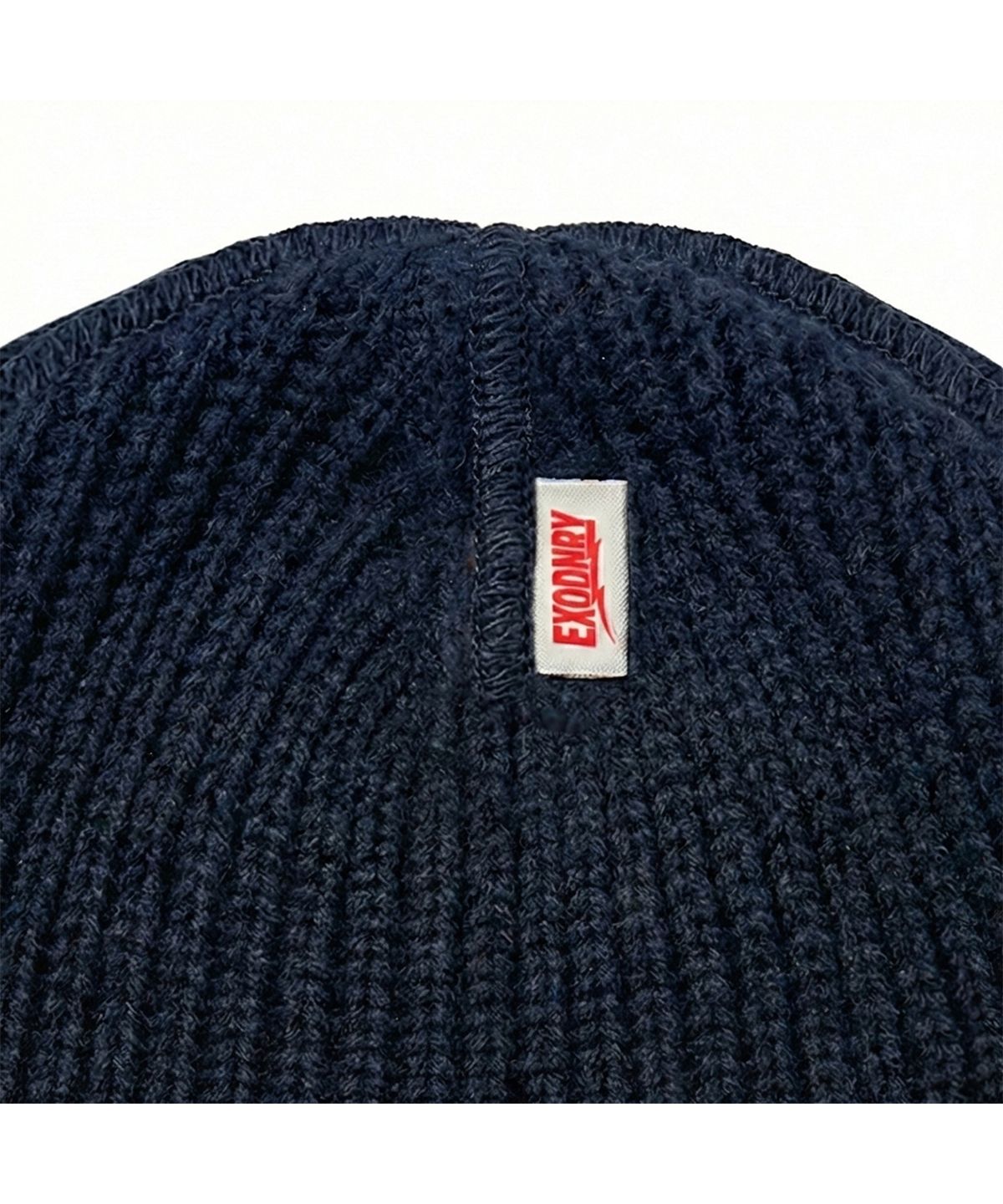 엑스트라오디너리(EXTRAORDINARY) REVERSIBLE BLANK BEANIE NAVY