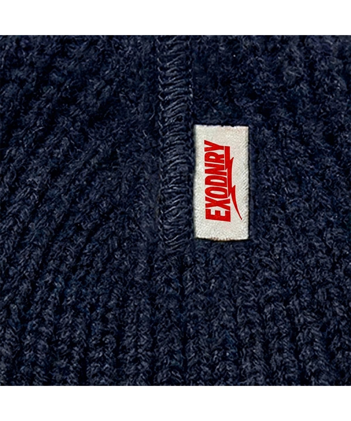 엑스트라오디너리(EXTRAORDINARY) REVERSIBLE BLANK BEANIE NAVY