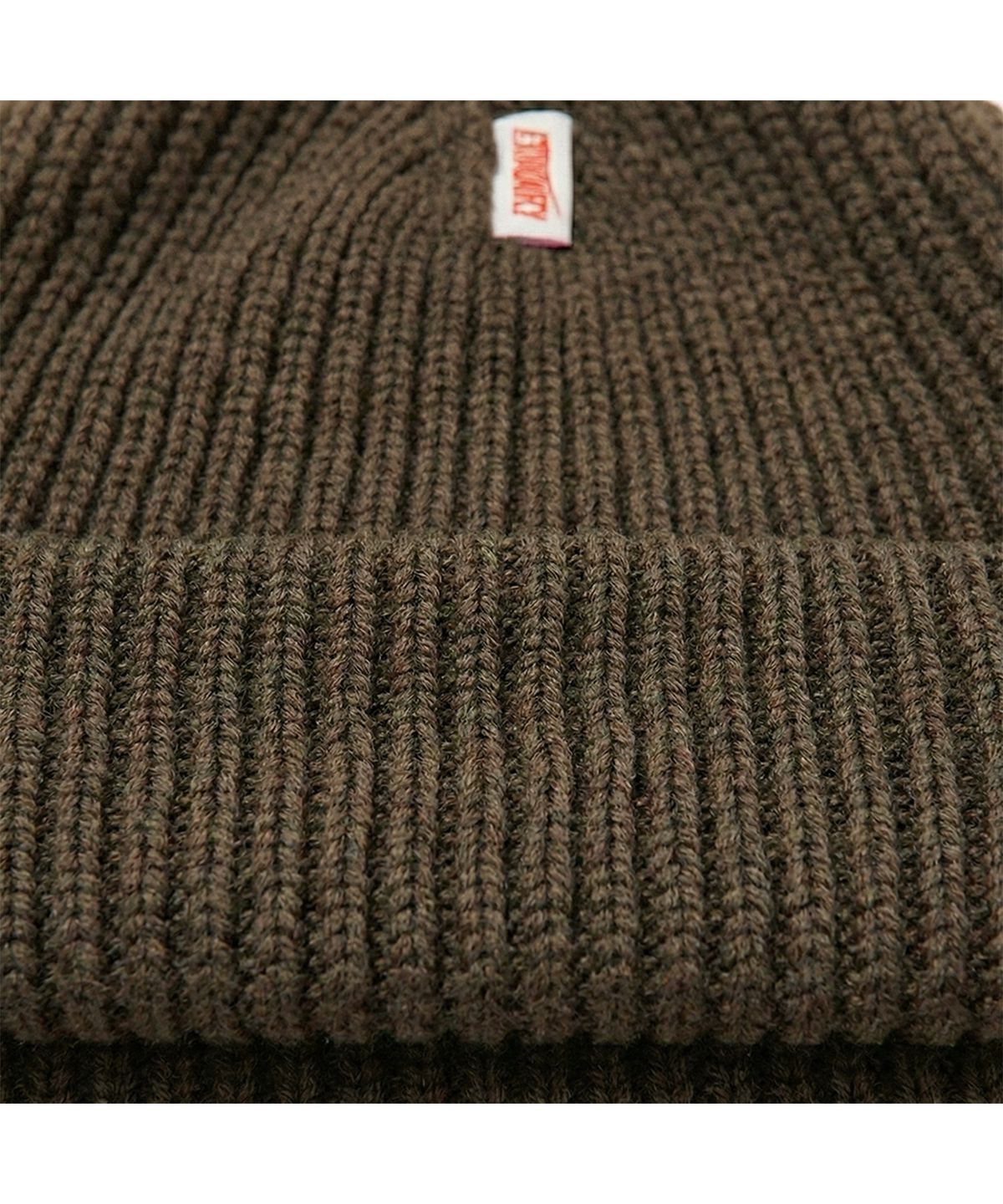 엑스트라오디너리(EXTRAORDINARY) REVERSIBLE BLANK BEANIE KHAKI