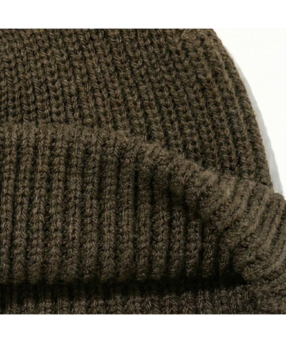 엑스트라오디너리(EXTRAORDINARY) REVERSIBLE BLANK BEANIE KHAKI