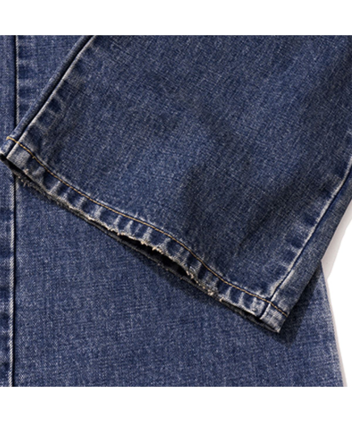 엑스트라오디너리(EXTRAORDINARY) FLARE DENIM PANTS DEEP BLUE