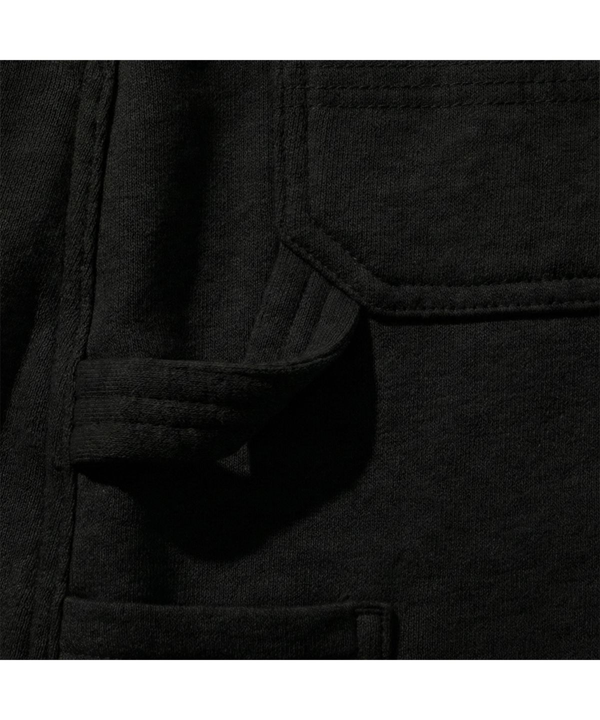 엑스트라오디너리(EXTRAORDINARY) DOUBLE KNEE SWEATPANTS BLACK