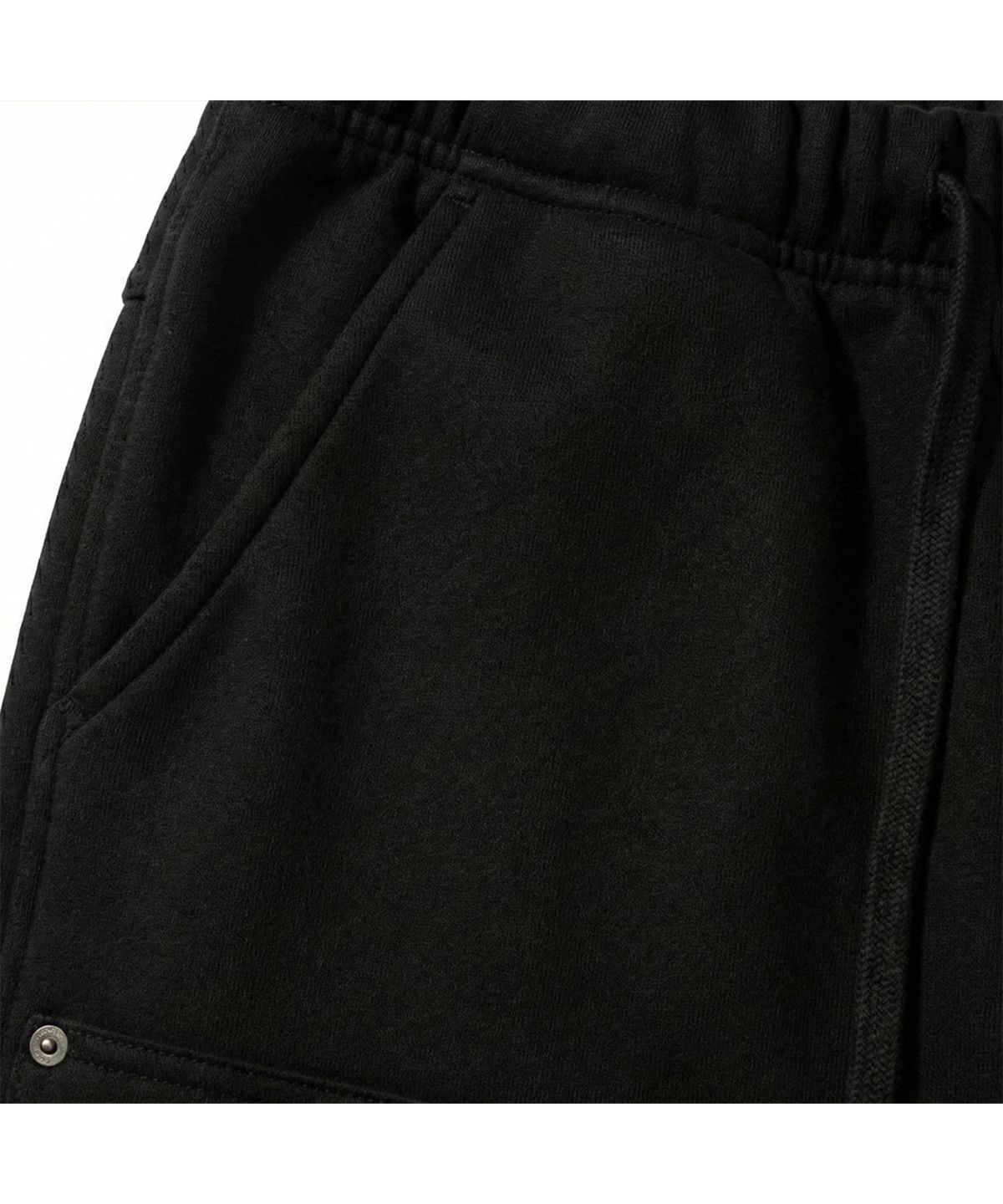 엑스트라오디너리(EXTRAORDINARY) DOUBLE KNEE SWEATPANTS BLACK