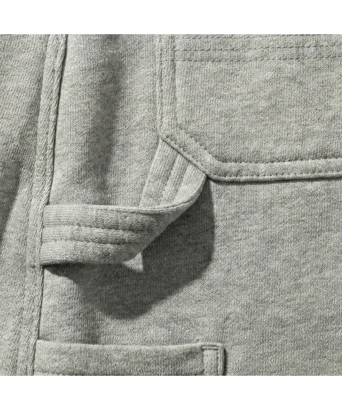 엑스트라오디너리(EXTRAORDINARY) DOUBLE KNEE SWEATPANTS MELANGE GREY
