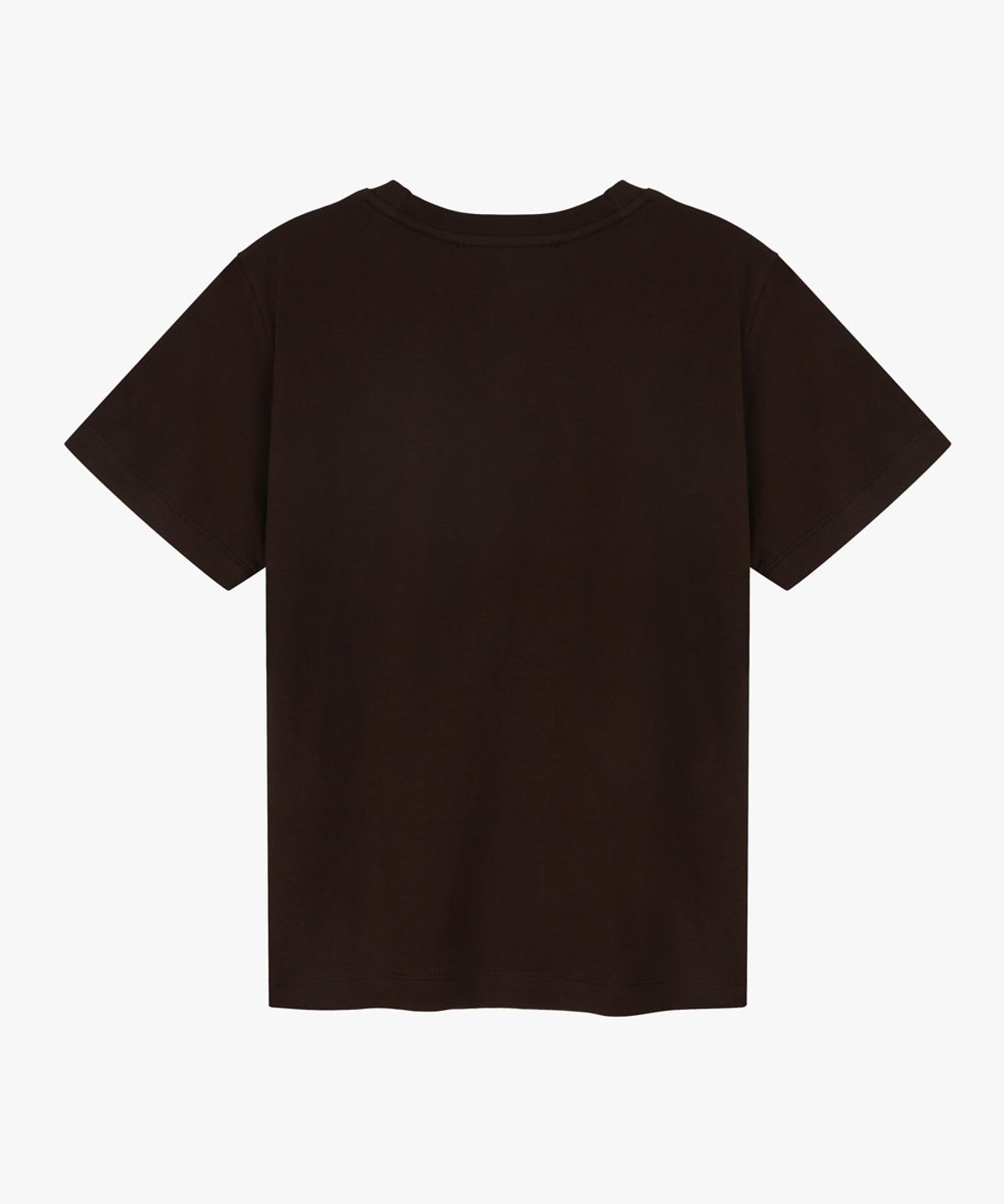 38컴온커먼(38COMEONCOMMON) Regular Cotton T-Shirt (Brown)