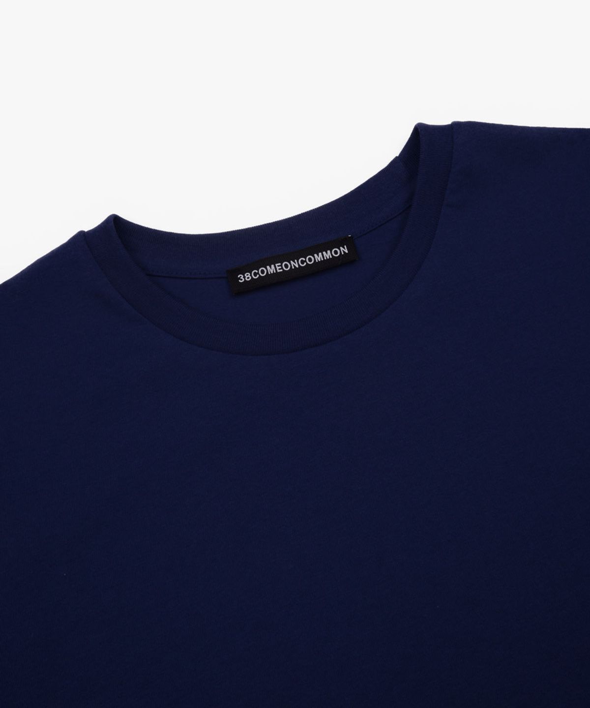 38컴온커먼(38COMEONCOMMON) Regular Cotton T-Shirt (Indigo)
