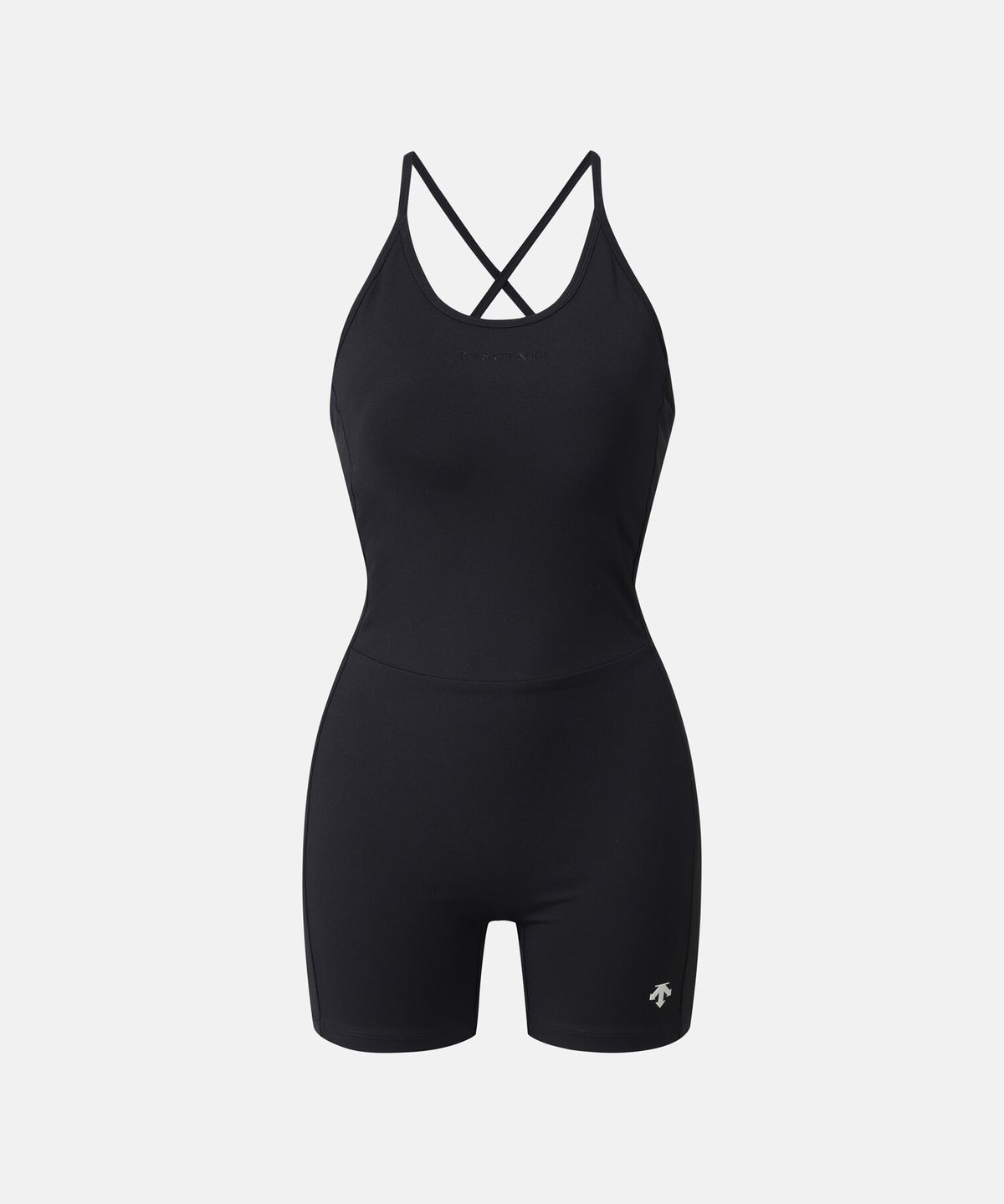 데상트(DESCENTE) 우먼스 짐핏 바디 수트 블랙 SR122PJS11