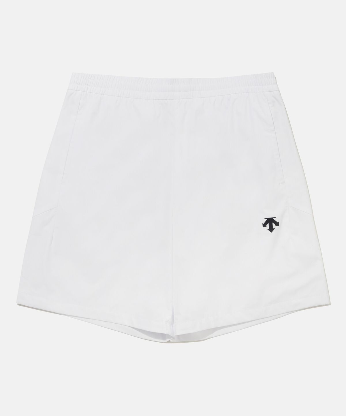 데상트(DESCENTE) 에센셜 쇼츠 (남성 7인치/여성 6.5인치) 화이트 SR123UHP11