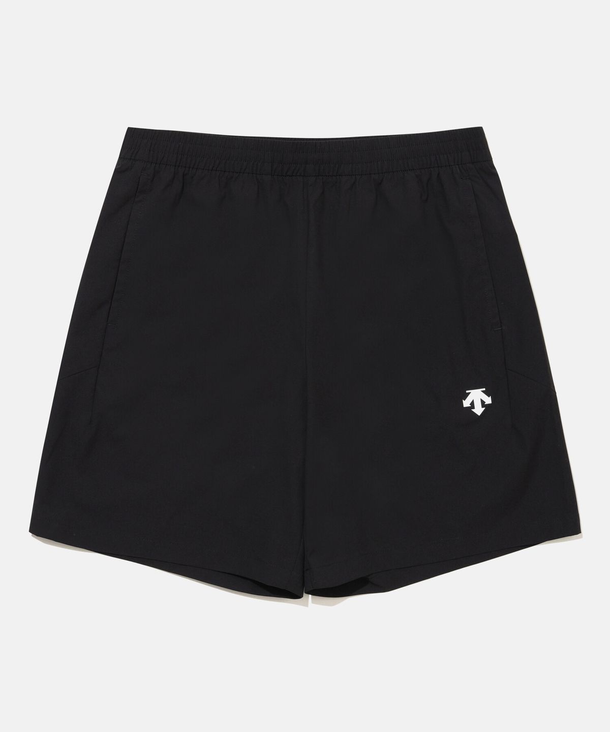 데상트(DESCENTE) 에센셜 쇼츠 (남성 7인치/여성 6.5인치) 블랙 SR123UHP11
