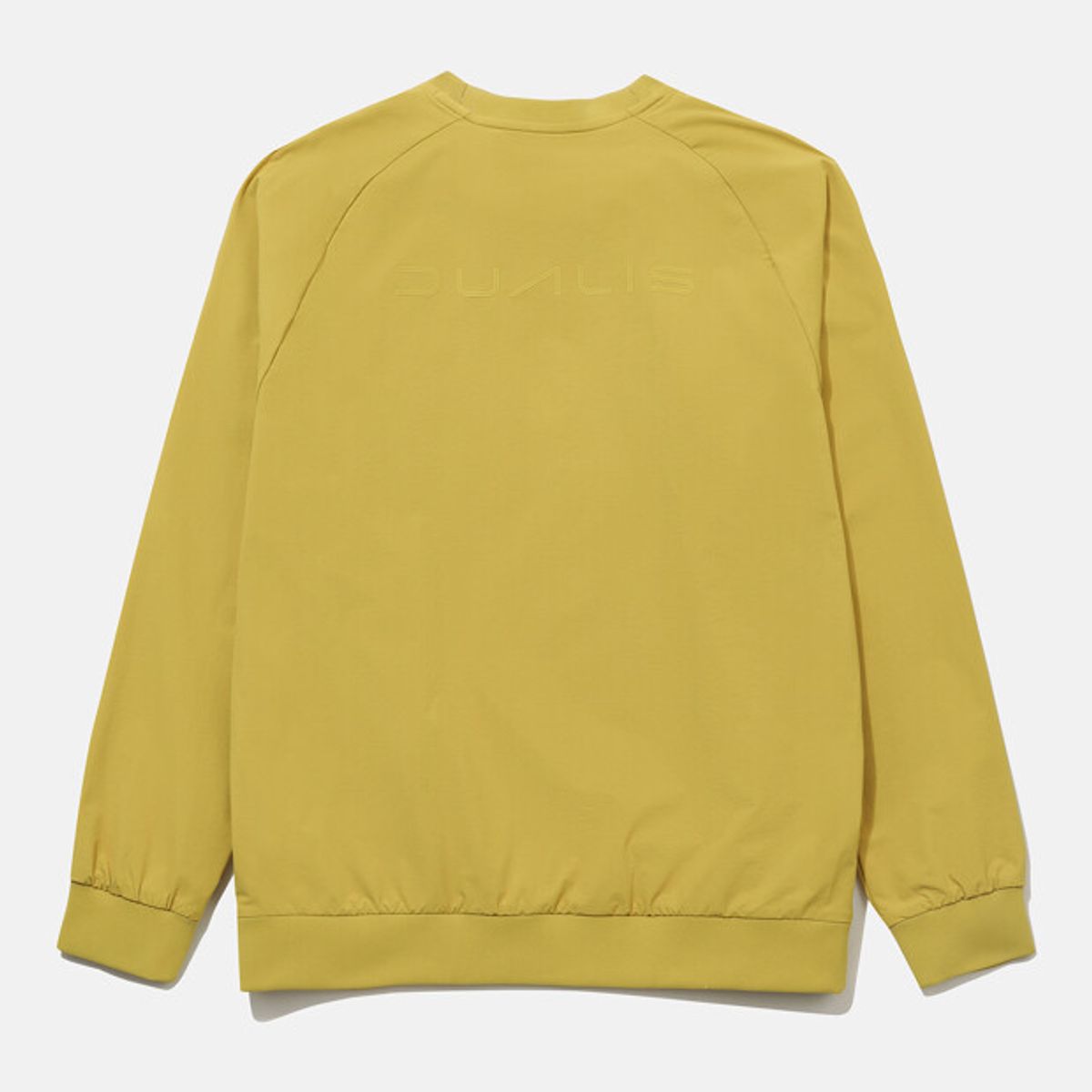 데상트(DESCENTE) 듀얼리스 우븐 맨투맨 머스타드 SR111DWH21