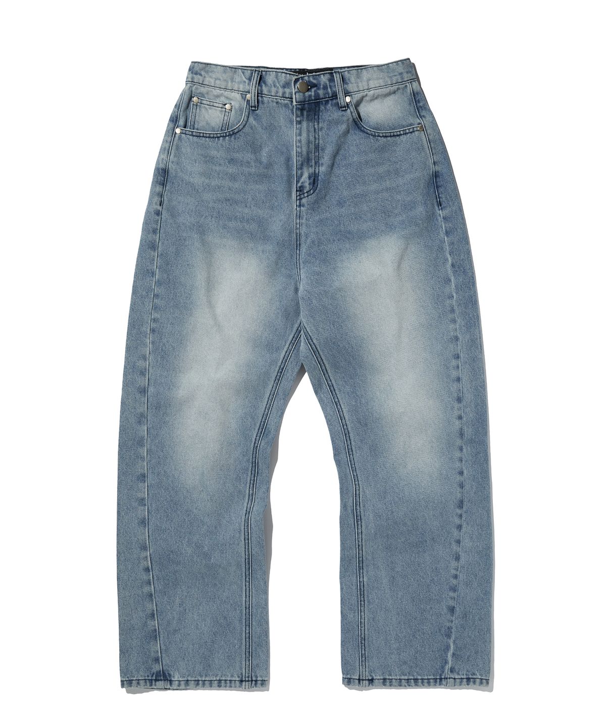 스웨이드(SUADE) CINCH BACK DENIM [LIGHT BLUE]